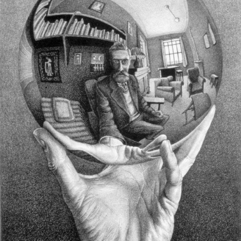 LW268-MC-Escher-Hand-with-Reflecting-Sphere-1935