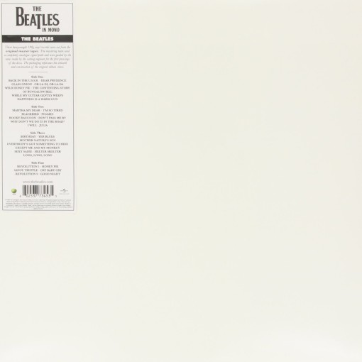 THE BEATLES - The white album_Retro