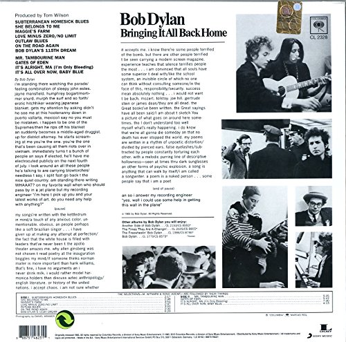 BOB DYLAN - Bringing It All Back Home - retro